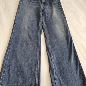 Classic Blue Women's Wide Leg Jeans